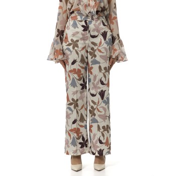 Pantalone dritto in twill Emme Marella