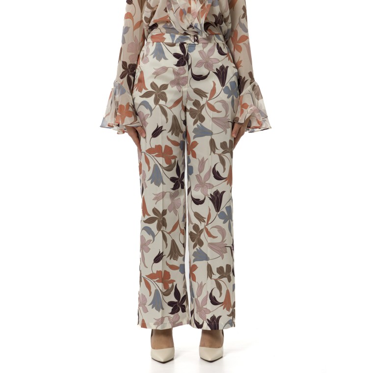 Pantalone dritto in twill Emme Marella