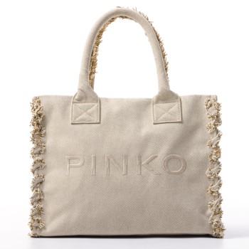 Beach Shopper Pinko in canvas