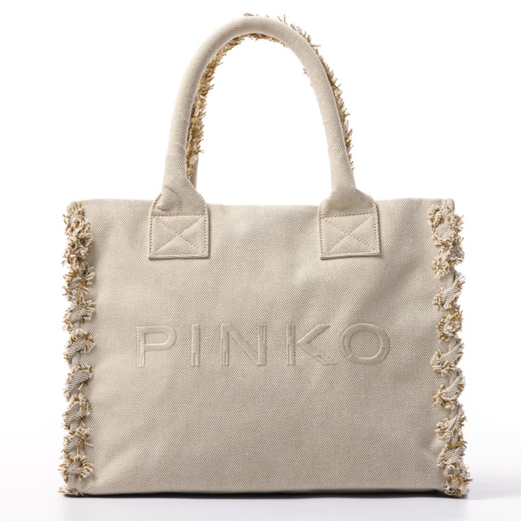Beach Shopper Pinko in canvas
