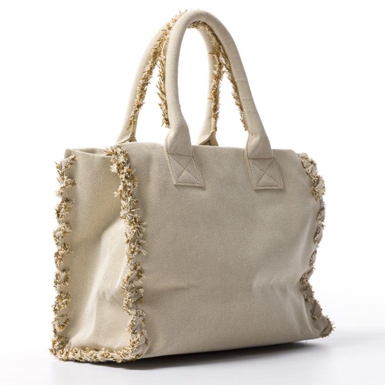 Beach Shopper Pinko in canvas