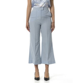 Pantaloni flare in taffetà Marella