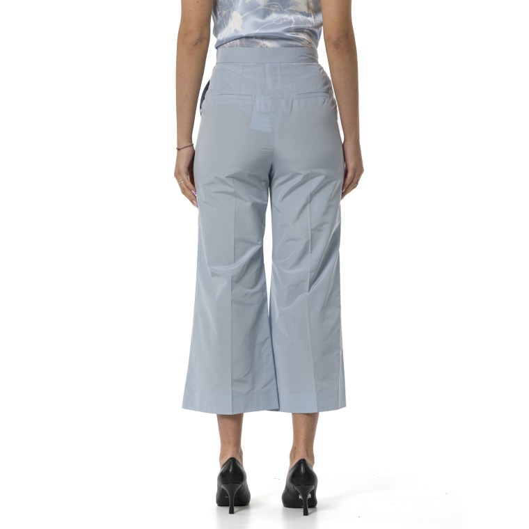 Pantaloni flare in taffetà Marella