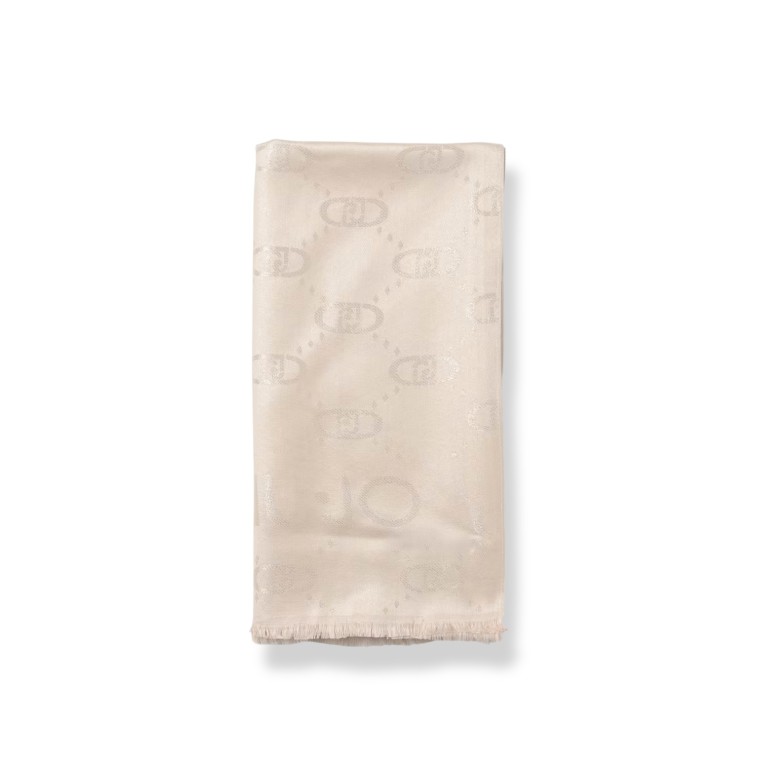 Sciarpa Liu Jo in viscosa con monogram LJ jacquard