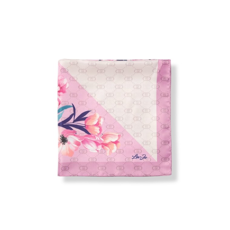 Foulard Liu Jo in viscosa con stampa floreale