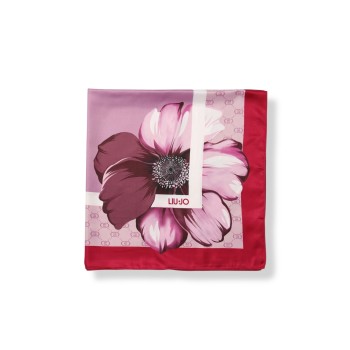 Foulard Liu Jo in viscosa con stampa floreale