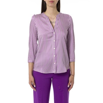 Camicia in twill a righe Emme Marella