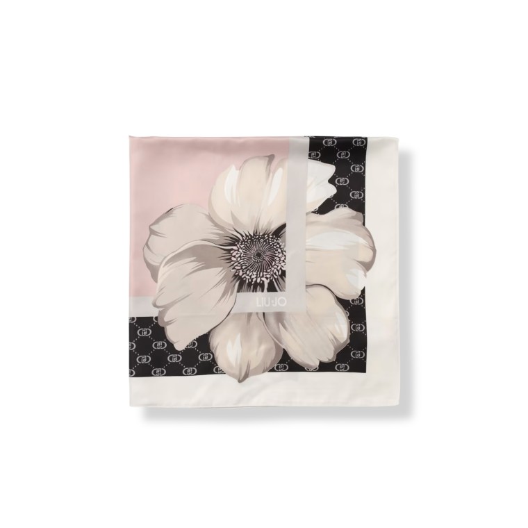 Foulard Liu Jo in viscosa con stampa floreale
