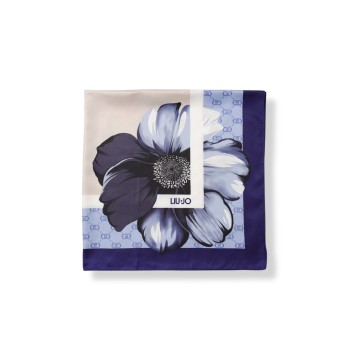 Foulard Liu Jo in viscosa con stampa floreale