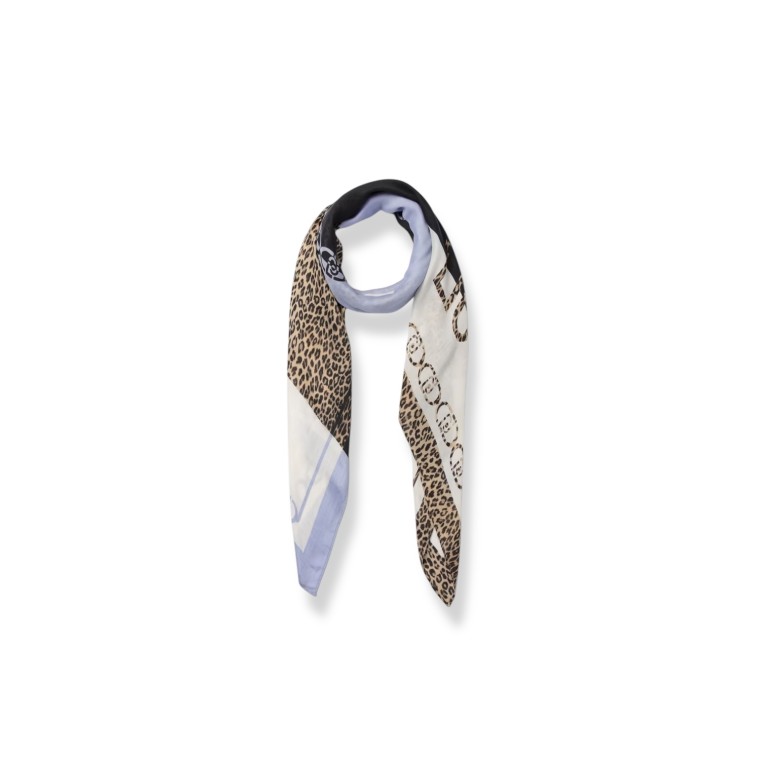 Foulard Liu Jo in modal con stampa animalier