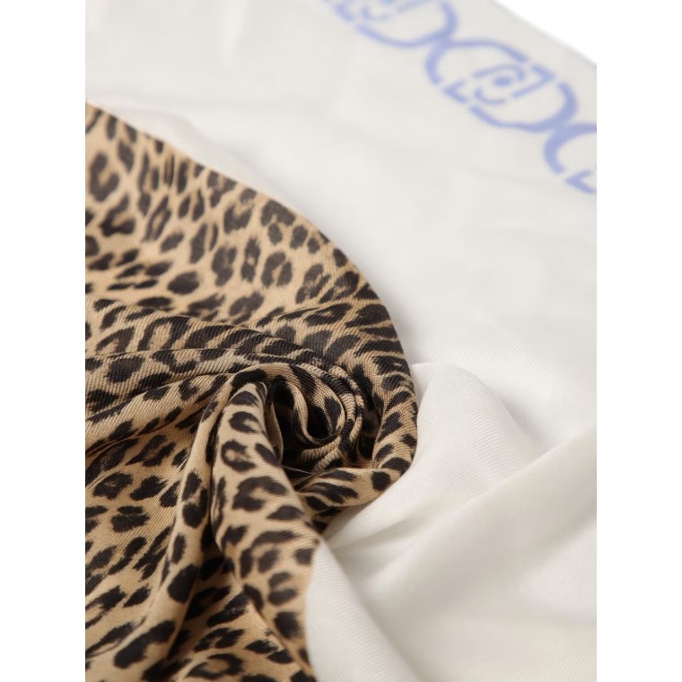 Foulard Liu Jo in modal con stampa animalier