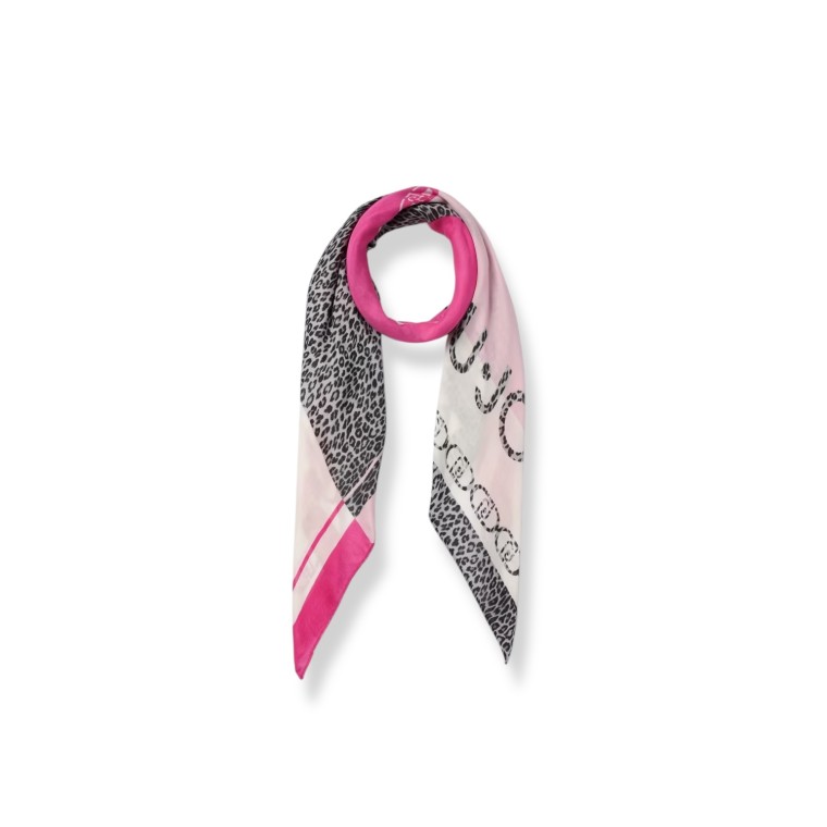 Foulard Liu Jo in modal con stampa animalier