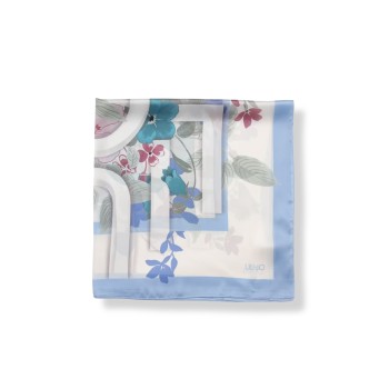 Foulard Liu Jo in viscosa con stampa floreale