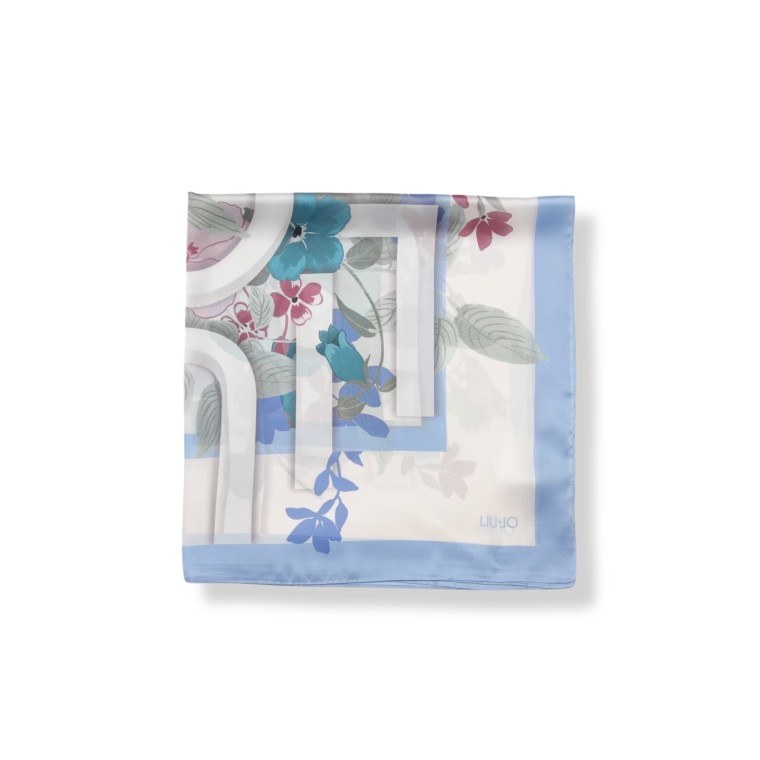 Foulard Liu Jo in viscosa con stampa floreale
