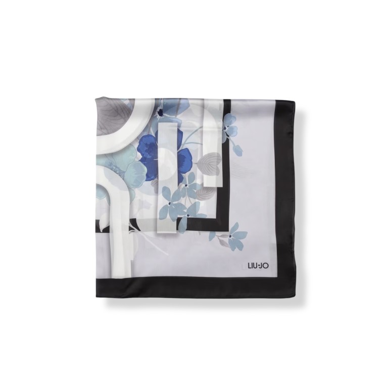 Foulard Liu Jo in viscosa con stampa floreale