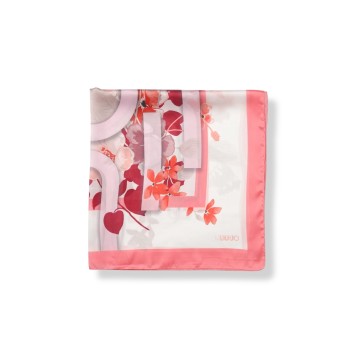 Foulard Liu Jo in viscosa con stampa floreale