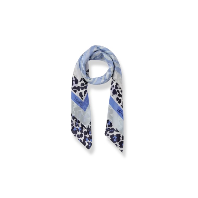 Foulard Liu Jo in viscosa con stampa animalier