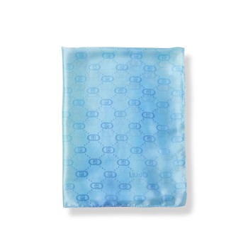 Sciarpa Liu Jo in raso con monogram all over