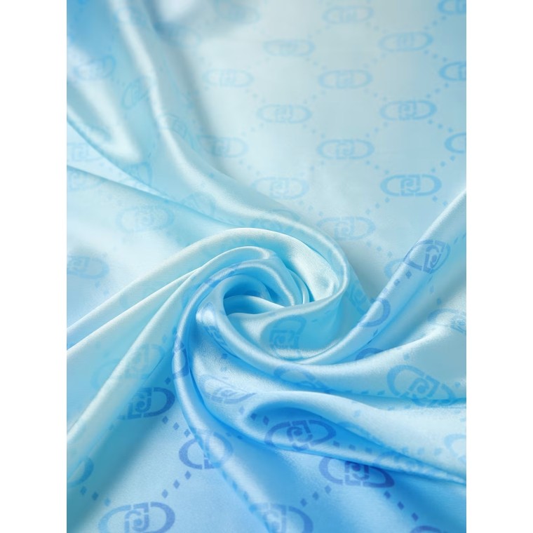 Sciarpa Liu Jo in raso con monogram all over