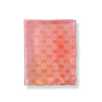 Sciarpa Liu Jo in raso con monogram all over