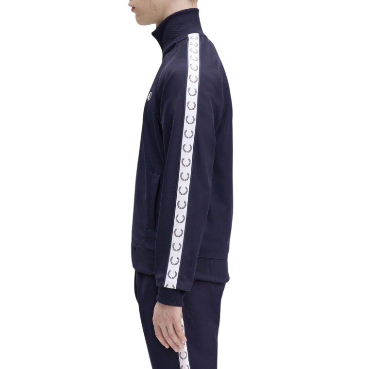 Felpa con zip Fred Perry