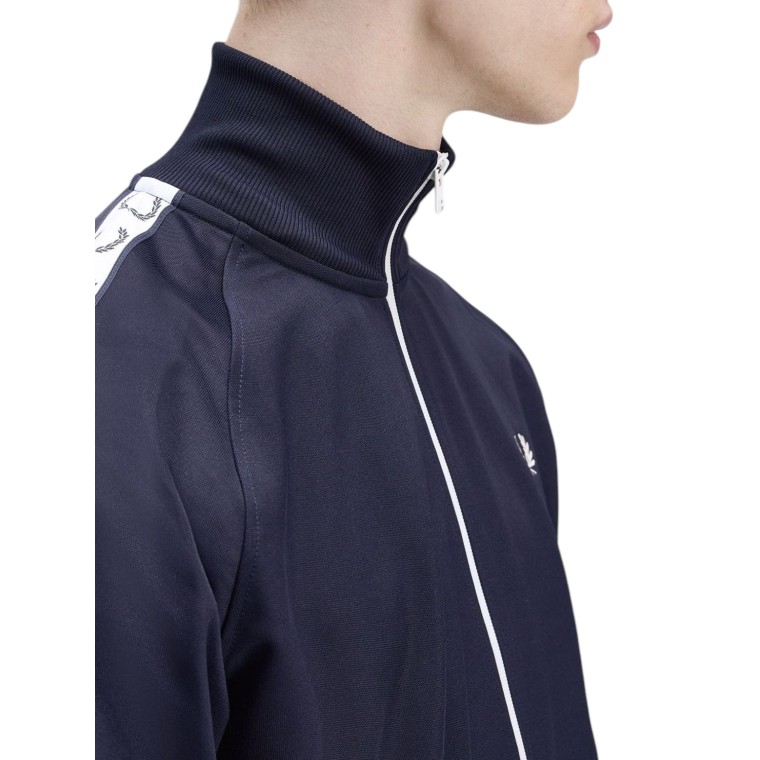 Felpa con zip Fred Perry