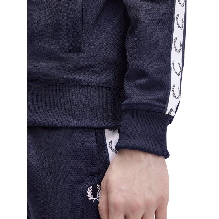 Felpa con zip Fred Perry