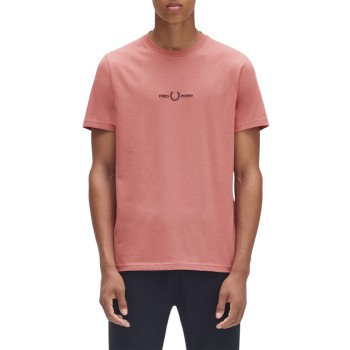 T-shirt con ricamo Fred Perry