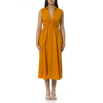 Abito midi con scollo a V Emme Marella