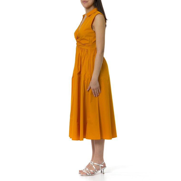 Abito midi con scollo a V Emme Marella