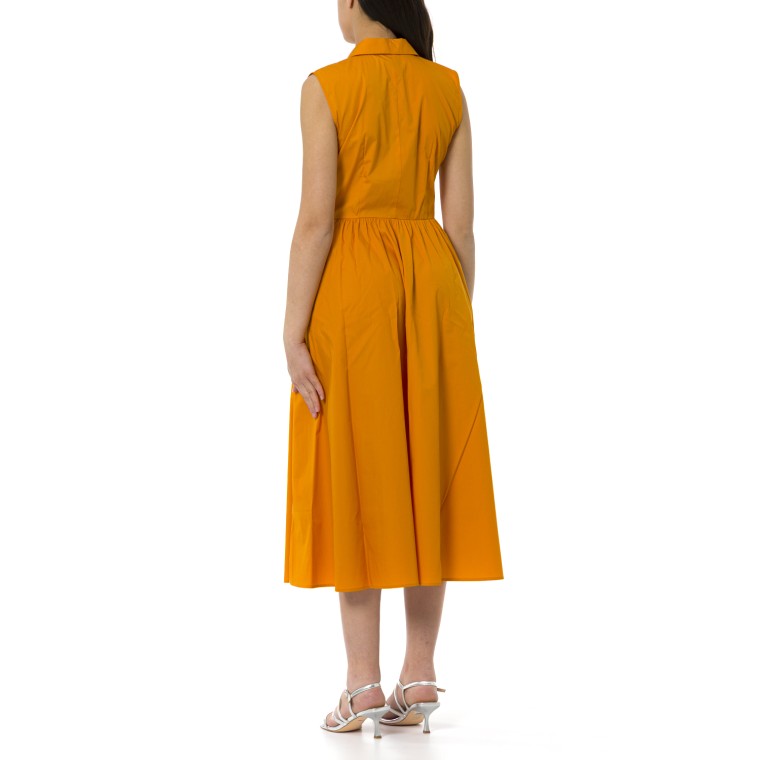 Abito midi con scollo a V Emme Marella