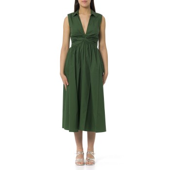 Abito midi con scollo a V Emme Marella