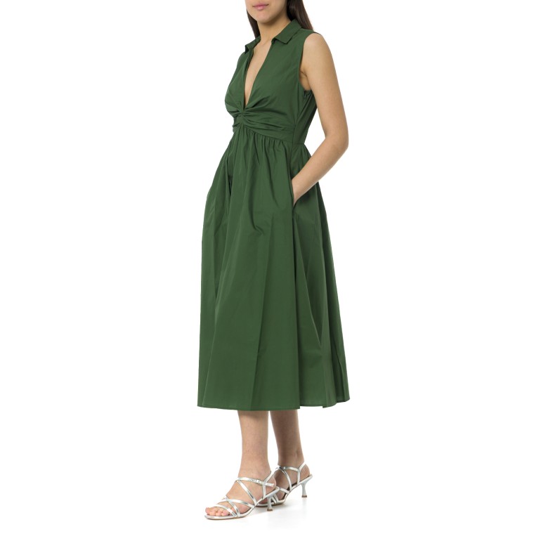 Abito midi con scollo a V Emme Marella