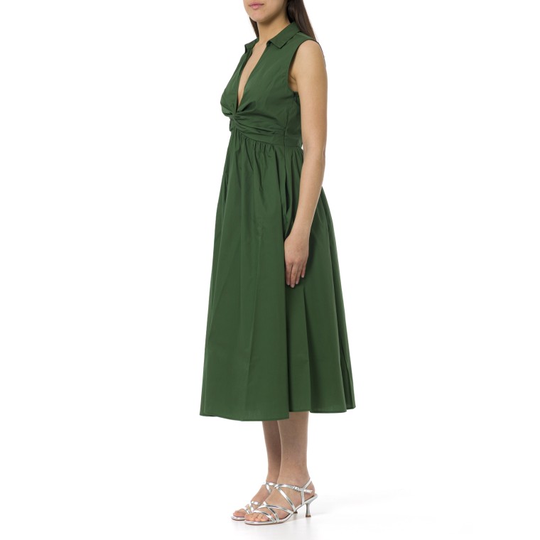 Abito midi con scollo a V Emme Marella