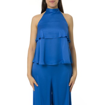 Top in creponne con balze Emme Marella