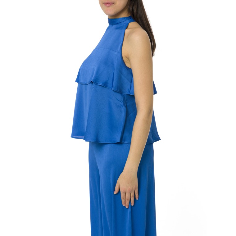 Top in creponne con balze Emme Marella