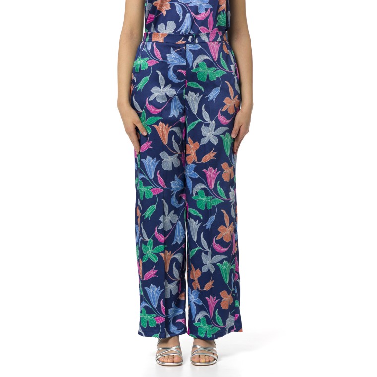 Pantalone dritto in twill Emme Marella