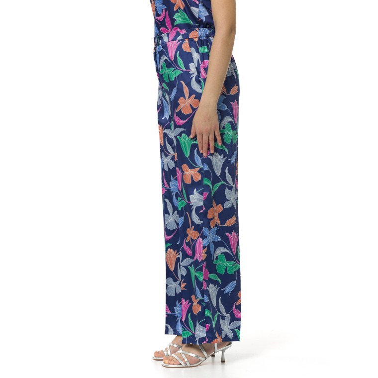Pantalone dritto in twill Emme Marella