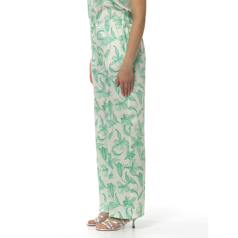Pantalone dritto in twill Emme Marella