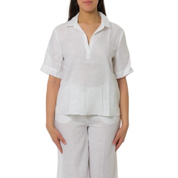 Polo in lino Emme Marella
