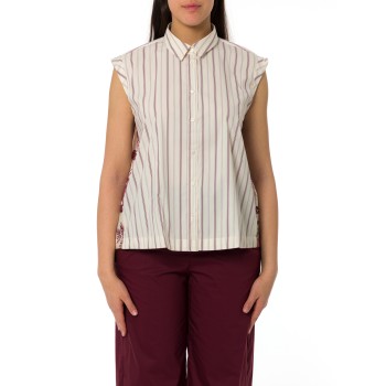 Camicia smanicata Emme Marella con retro a contrasto