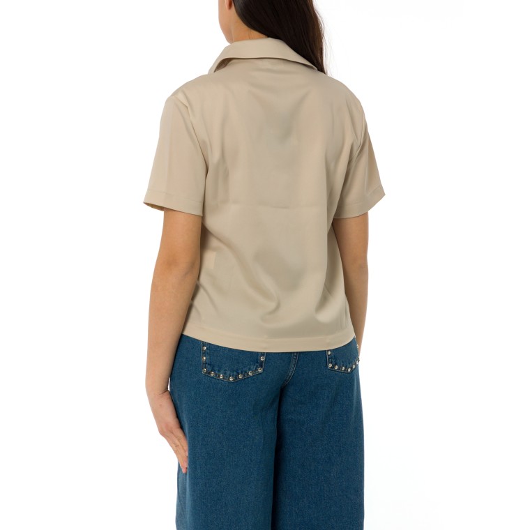 Blusa Emme Marella con collo a polo