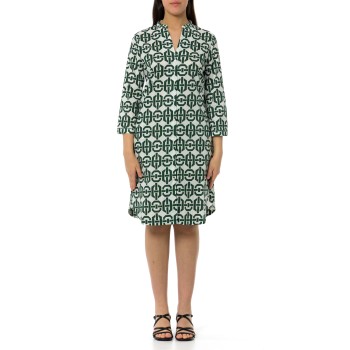 Abito chemisier Emme Marella in cotone stretch