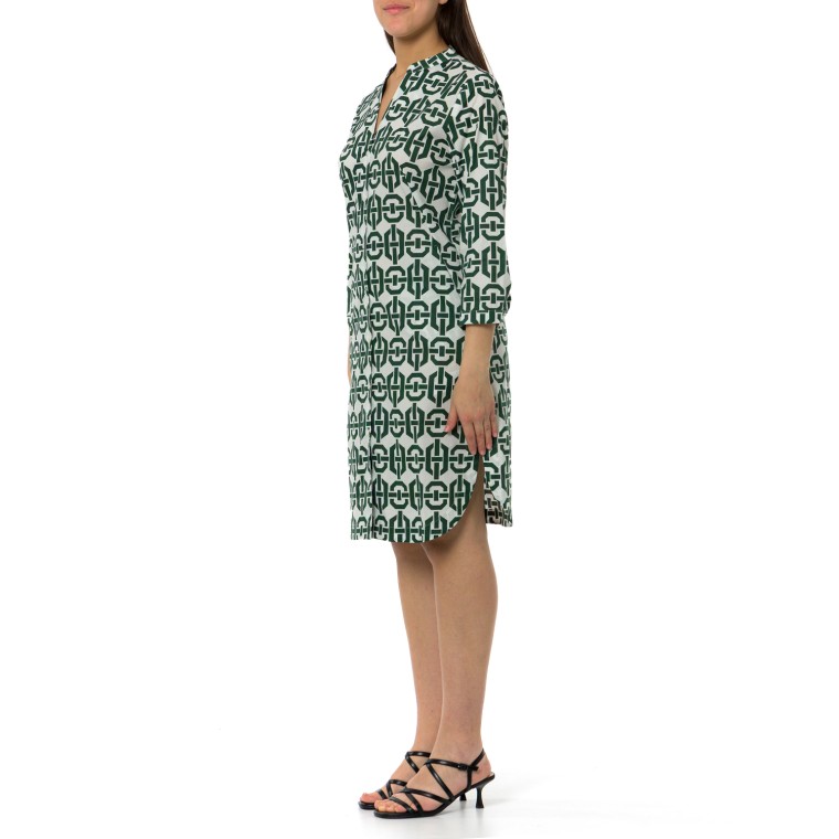 Abito chemisier Emme Marella in cotone stretch