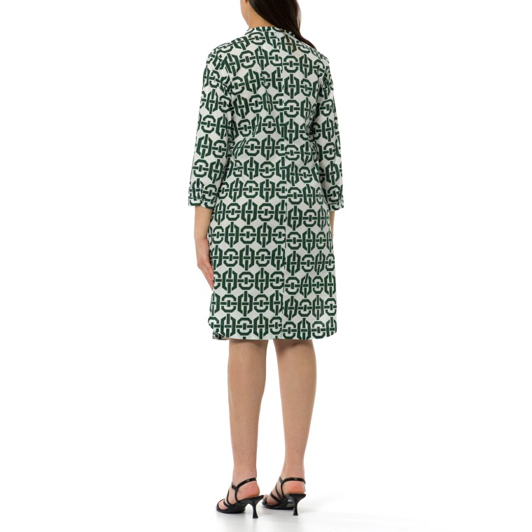 Abito chemisier Emme Marella in cotone stretch