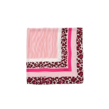 Foulard Liu Jo in viscosa con stampa animalier