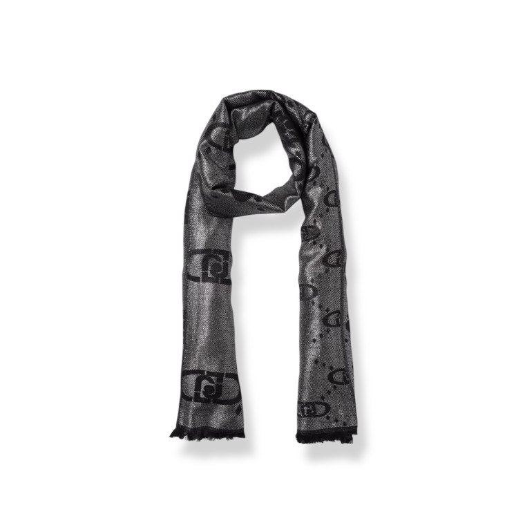 Sciarpa Liu Jo in viscosa con monogram LJ jacquard