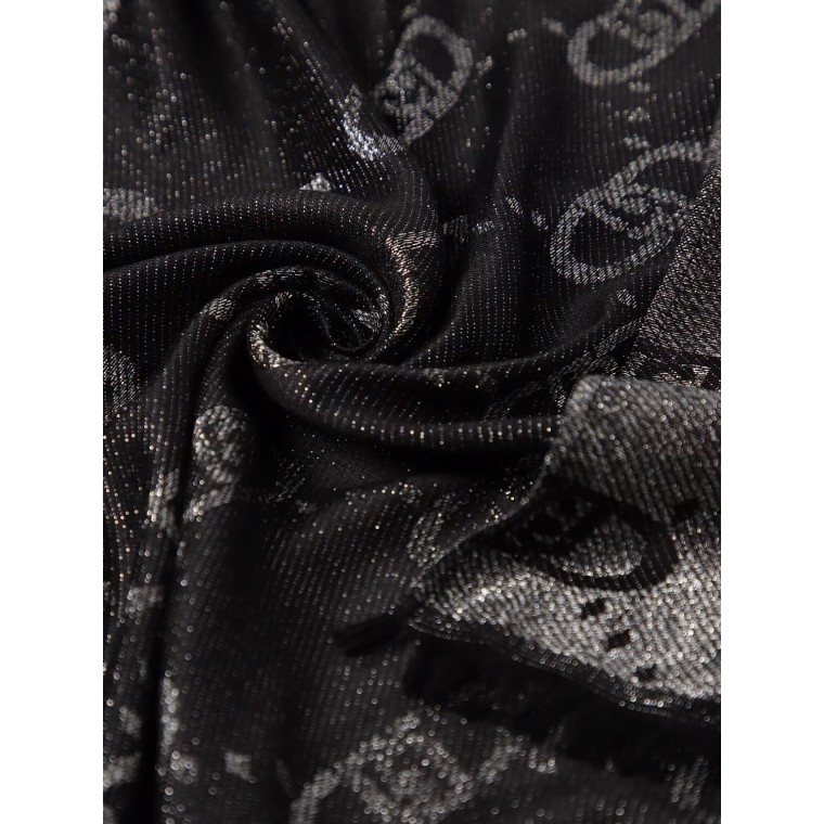 Sciarpa Liu Jo in viscosa con monogram LJ jacquard