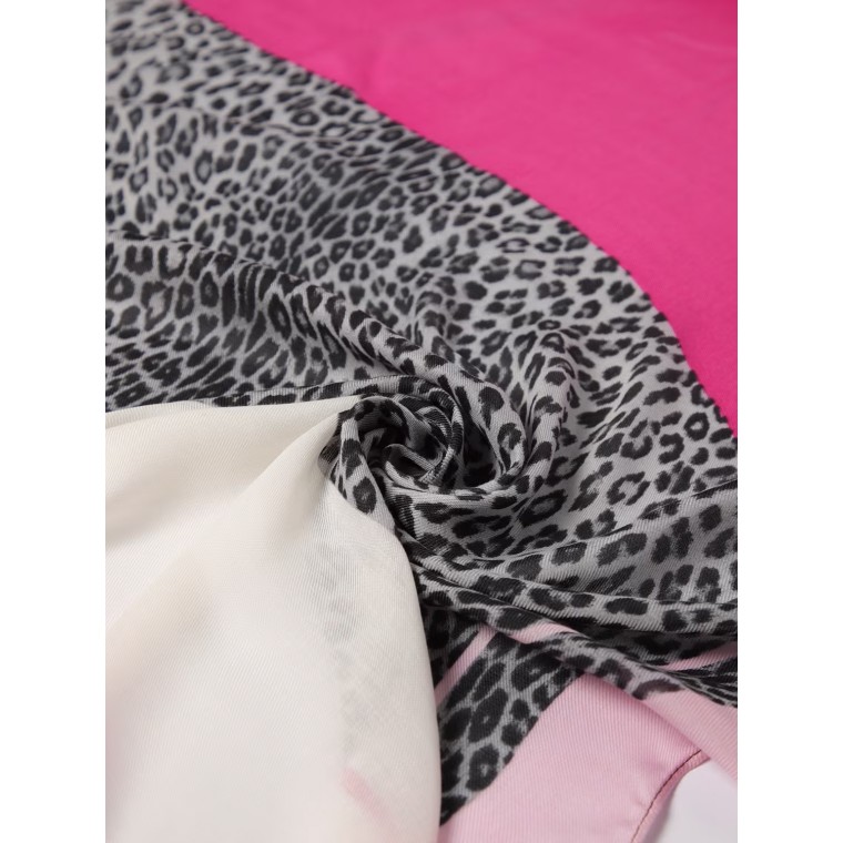 Foulard Liu Jo in modal con stampa animalier