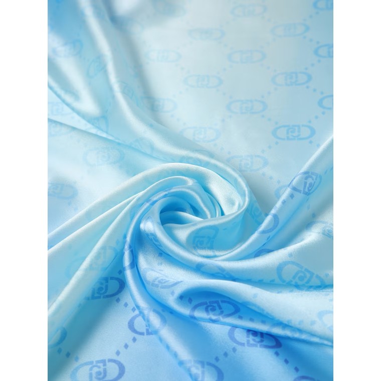 Sciarpa Liu Jo in raso con monogram all over